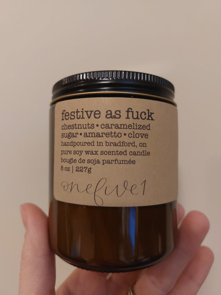 Festive as Fuck 8ox Candle