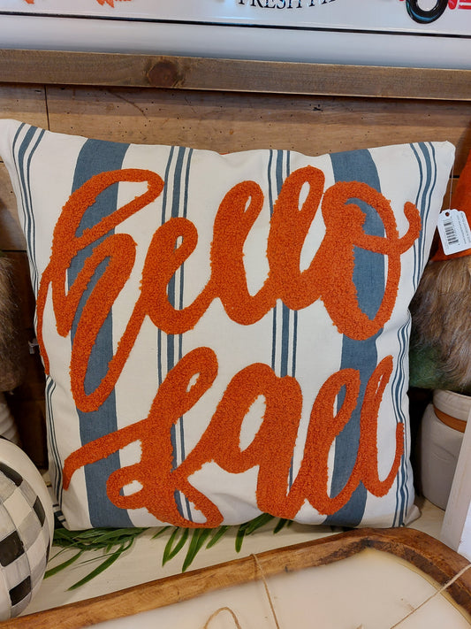 Hello Fall Textured Pillow *SALE 50% OFF*