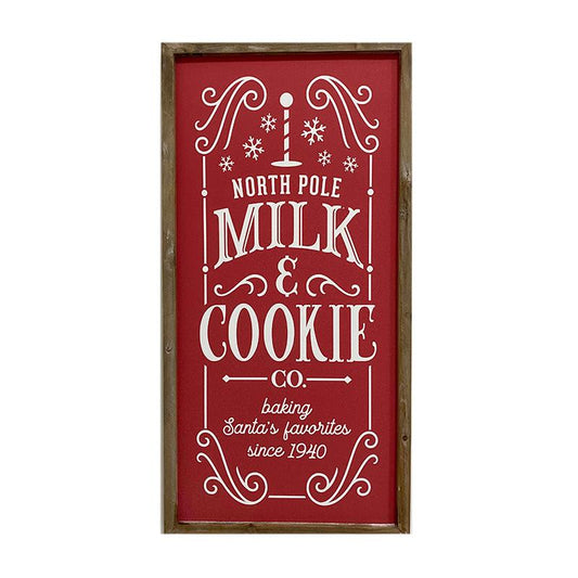 Milk & Cookies Sign