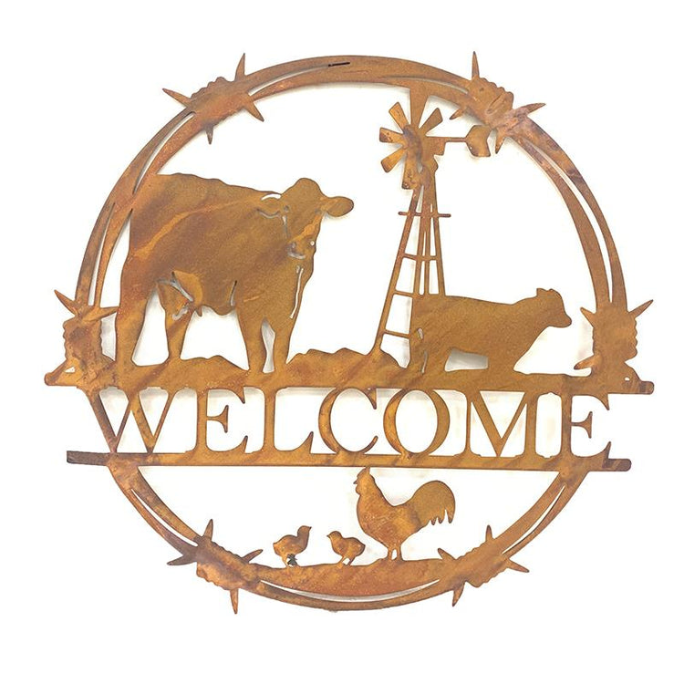 COW WELCOME CIRCLE