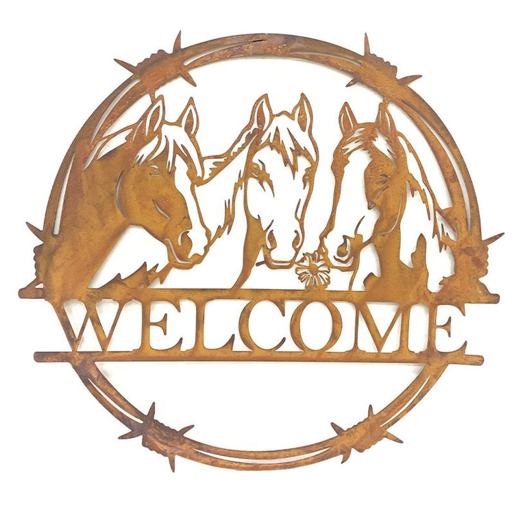HORSE WELCOME CIRCLE
